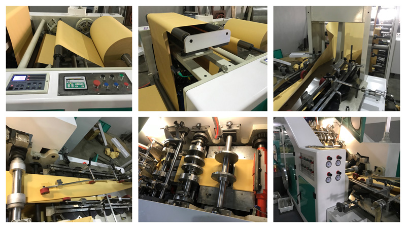 paper shopping bag making machine